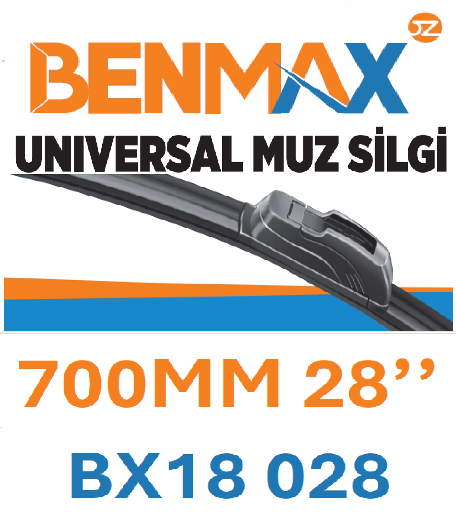 BENMAX SİLECEK SÜPÜRGESİ MUZ 700MM 26''
