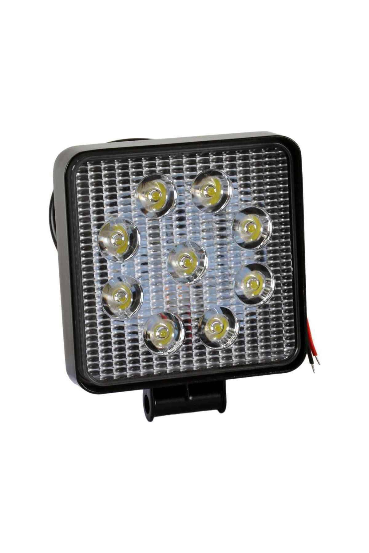 ALİYA ÇALIŞMA LAMBASI KARE 9 LED 27W-İNCE TİP