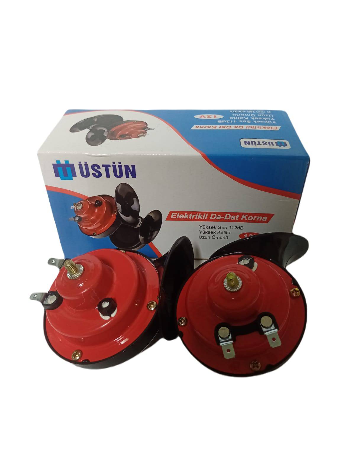 ÜSTÜN ELEKTRİKLİ DADAT KORNA 12V ÇİFT FİŞLİ