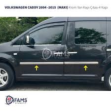 VW CADDY 2015 YAN KAPI ÇITASI 4 PCS.P.ÇELİK