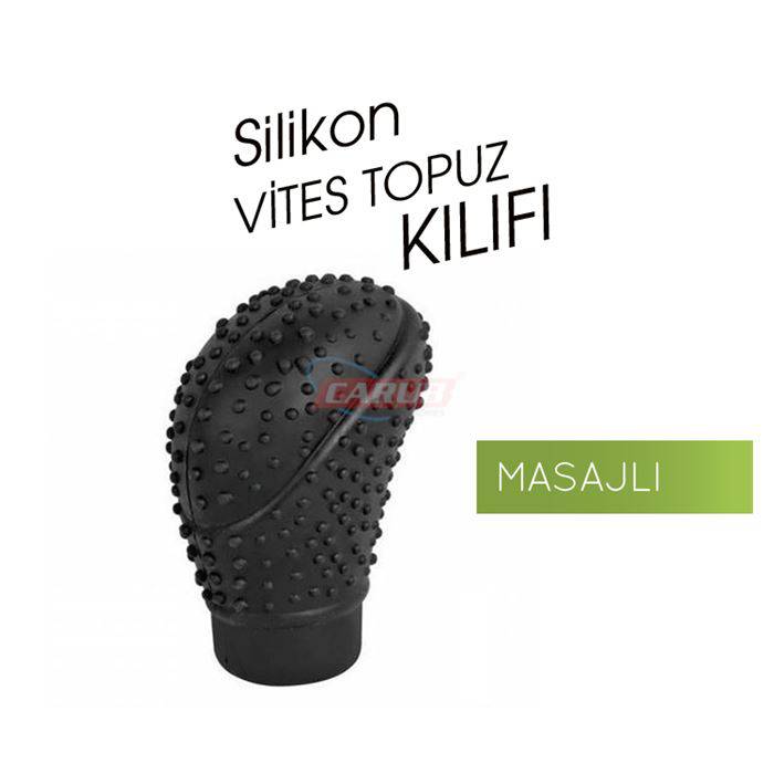 CARUB VİTES TOPUZ KILIFI SİLİKON OVAL SİYAH-BR6219605