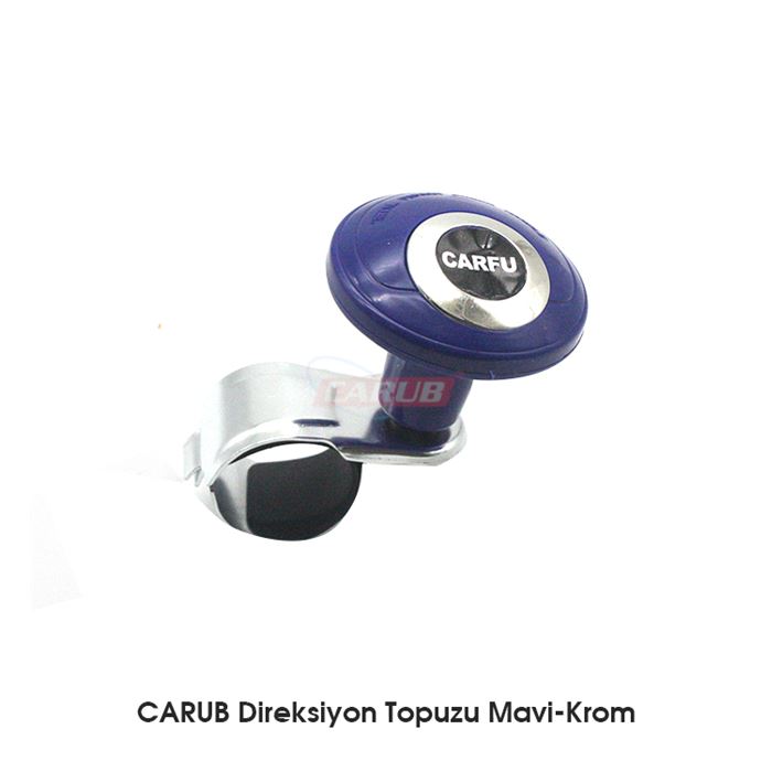 CARUB DİREKSİYON TOPUZU  MAVİ-KROM BR2052203