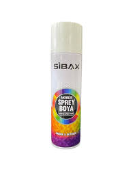 SİBAX SPREY BOYA PARLAK SİYAH 250ML (RAL 9005P)-0326