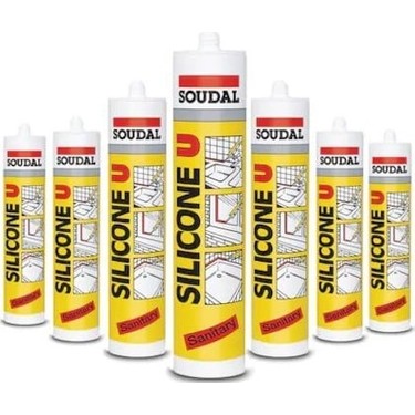 SOUDAL SİLİKON BEYAZ 280 GR