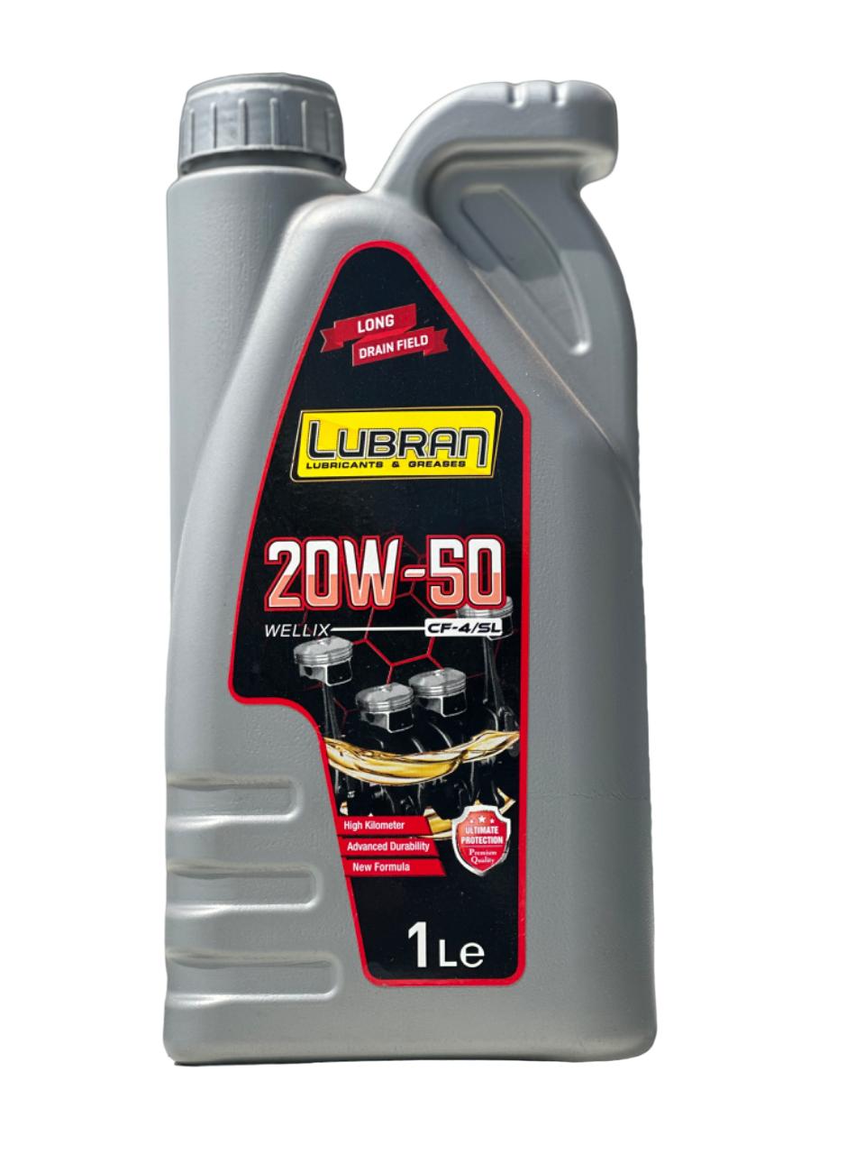 LUBRAN MOTOR YAĞI 20W/50 1LT