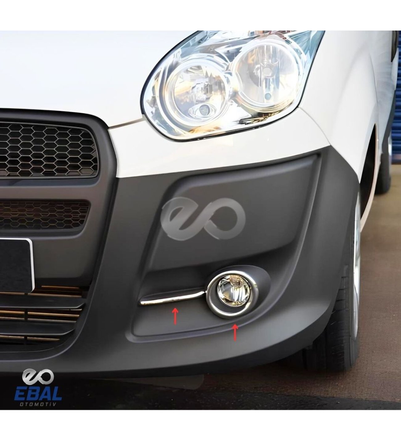 SİS ÇERÇEVE+KASİ FİAT DOBLO 2009-2014