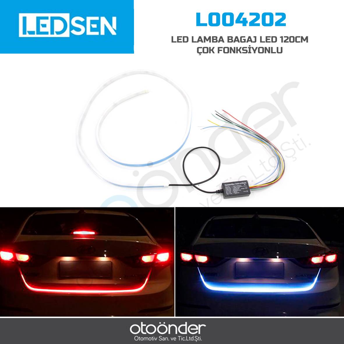 BAGAJ LED 120CM ÇOK FONKSİYONLU L004202