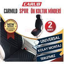 CARUB CARMİLD SPOR ÖN KOLTUK MİNDERİ 2'Lİ-SİYAH-BR4818001