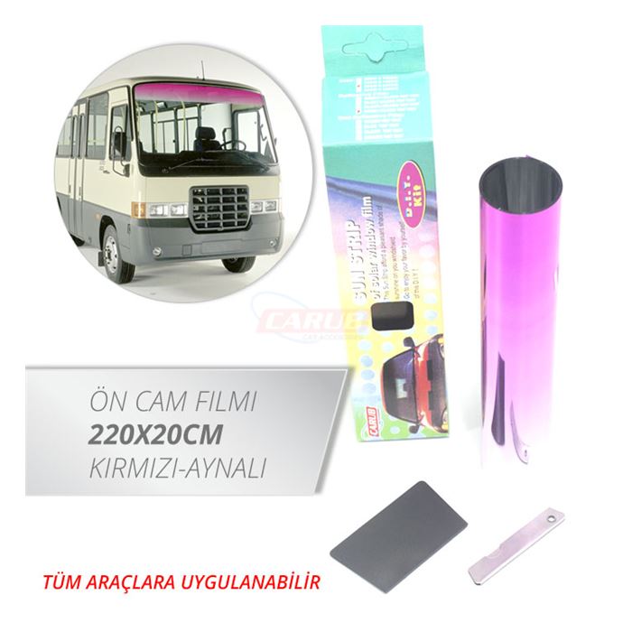 CARUB CAM FİLMİ ÖN 220X20CM KIRM-AYNALI TP-RD-S /BR1201004