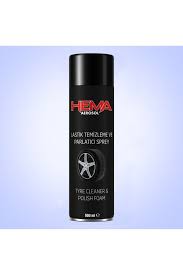 HEMA LASTİK TEMİZLEYİCİ VE PARLATICI 500 ML