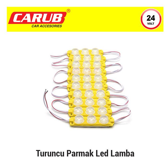 CARUB LAMBA 24V CAMLI SOFT PARMAK LED 1X10 MAVİ-0409933